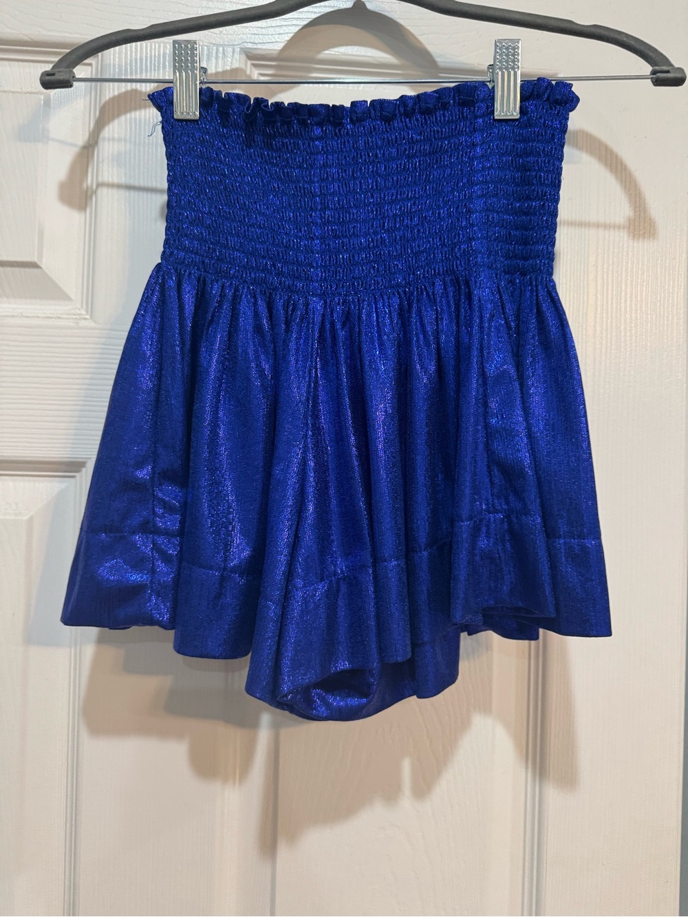 Royal Blue Queen of Sparkles shorts